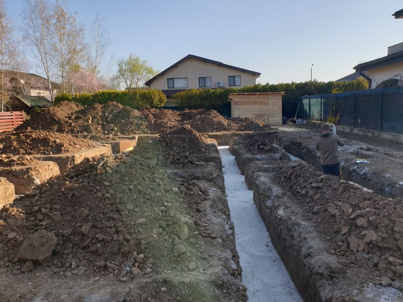 Etapa 2 | Betonare tălpi fundații